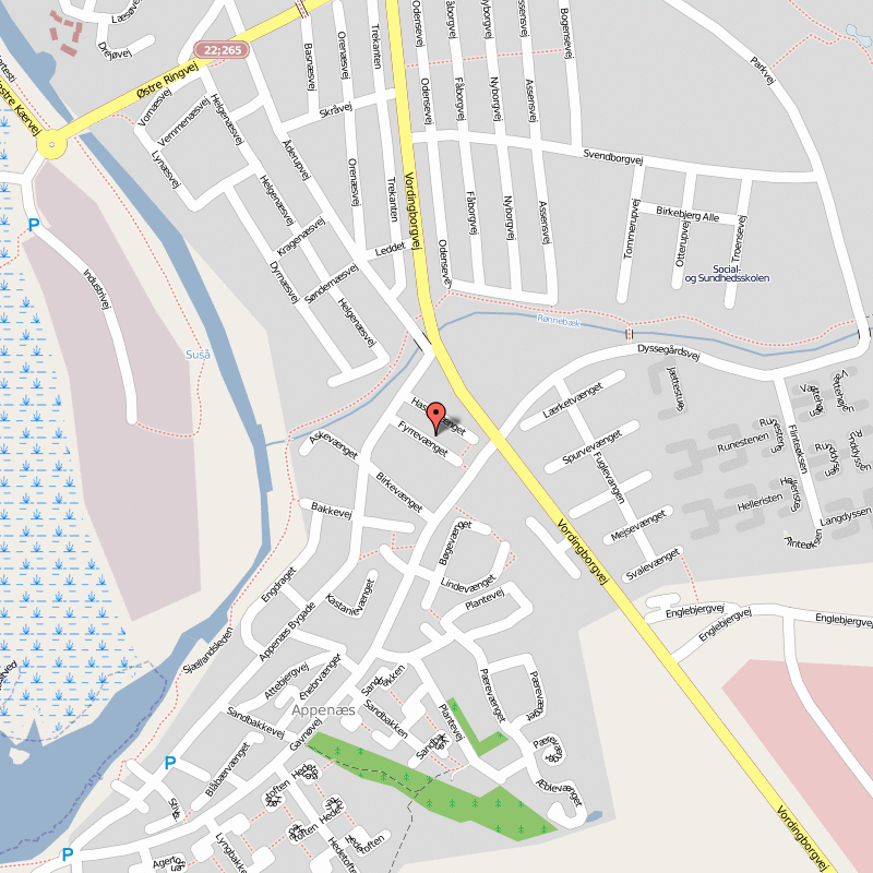 Naestved ville centre plan
