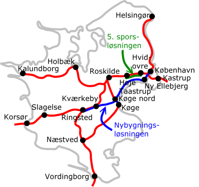 danemark Railways copenhagen Ringsted