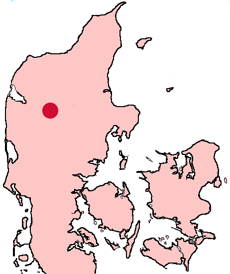 Viborg danemark location plan