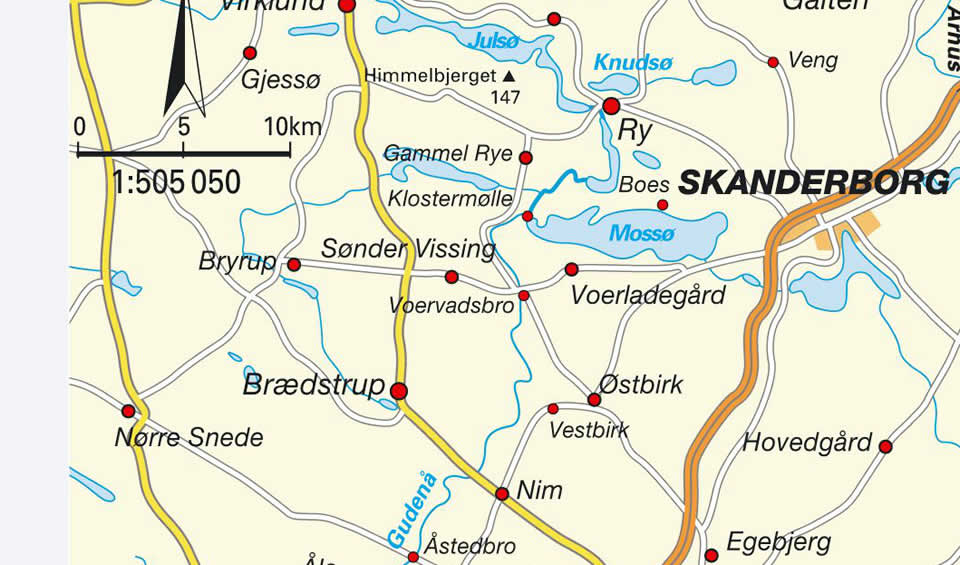 Silkeborg ville plan
