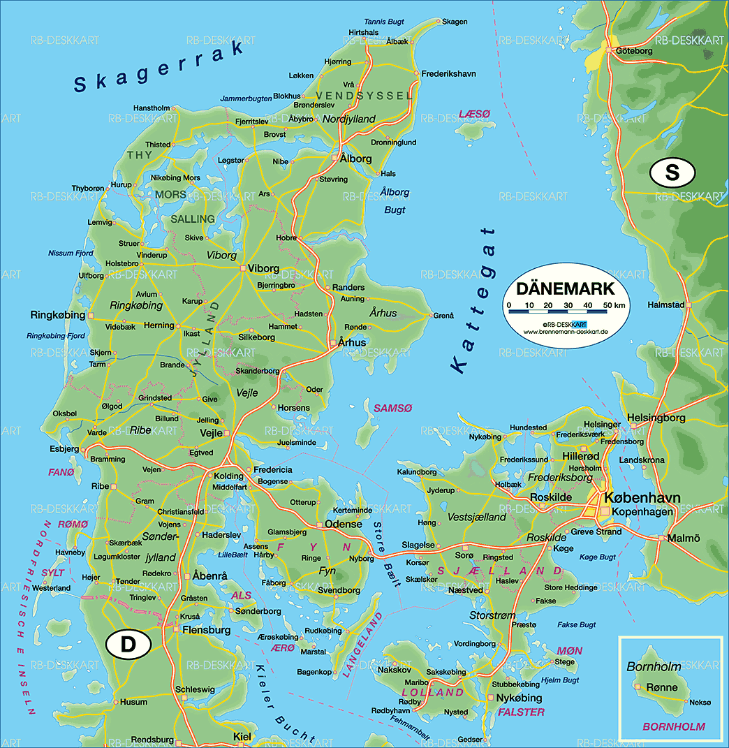 danemark plan Silkeborg