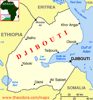 djibouti carte