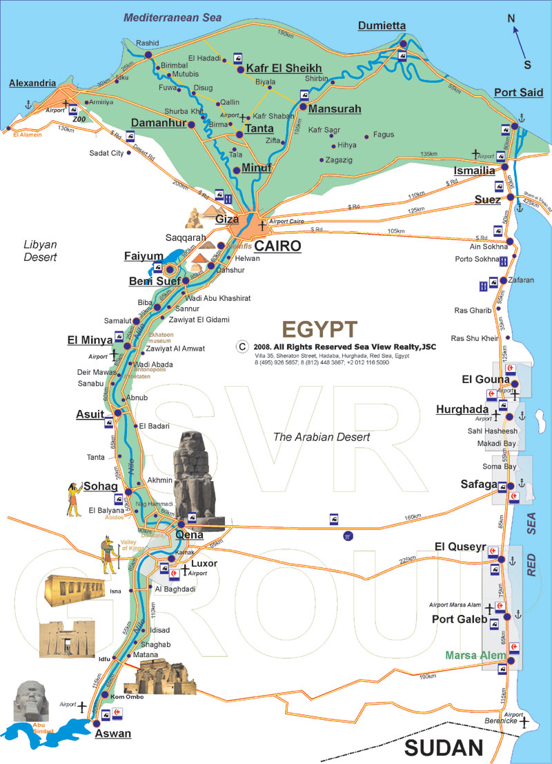 cairo plan riviere nile