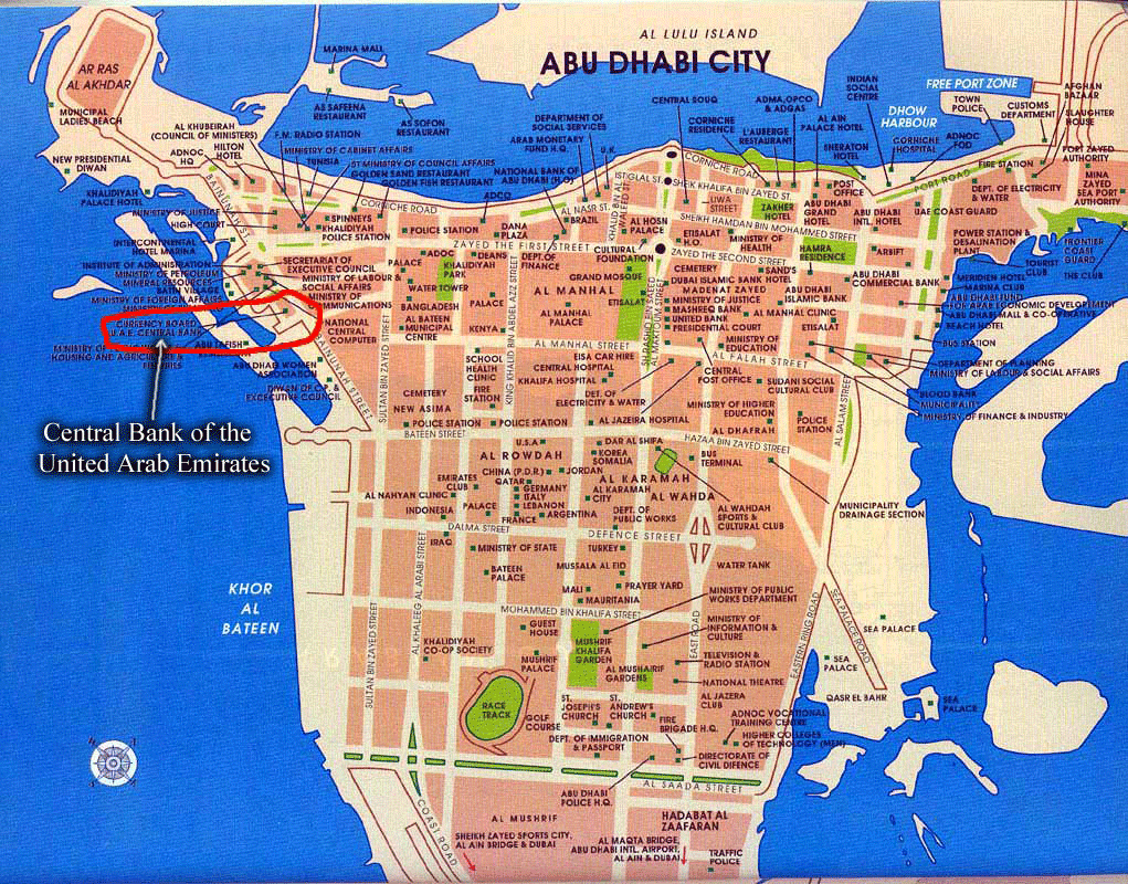 Abu Dhabi Street plan