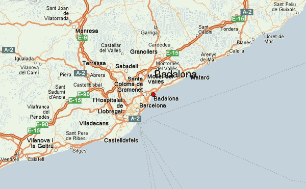 Badalona regional plan