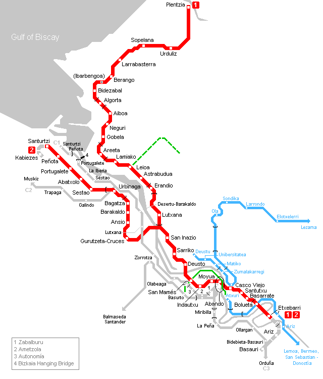 bilbao metro plan