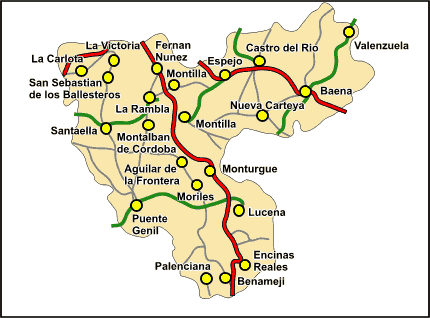 Cordoba regions plan