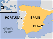 espagne Elche plan