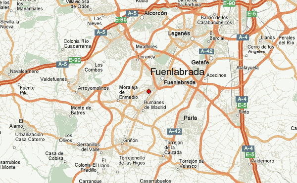 Fuenlabrada itineraire plan