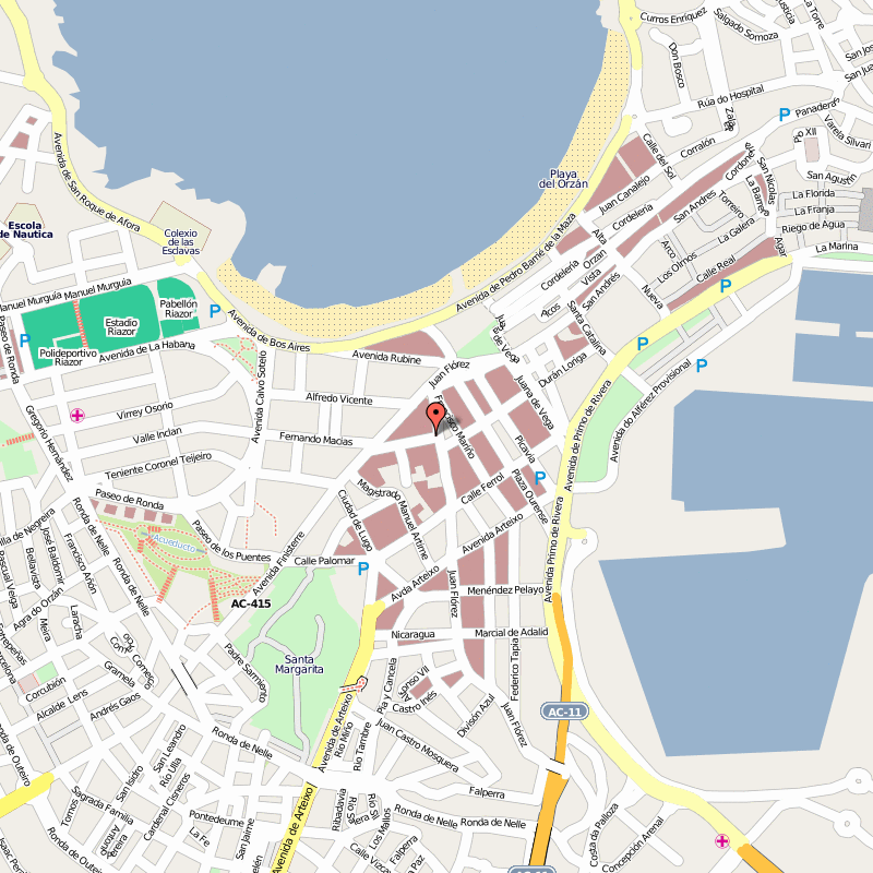 carte La Coruna