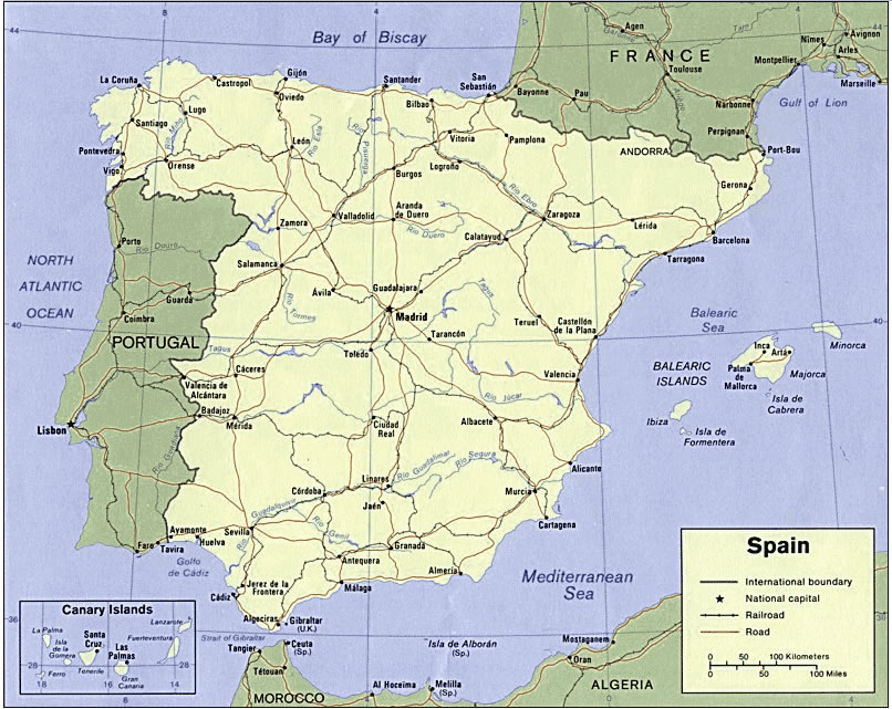 espagne plan madrid