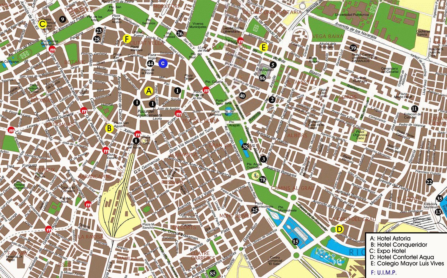 Valencia Street plan