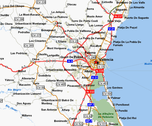 Valencia regional plan