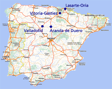 espagne plan Vitoria Gasteiz