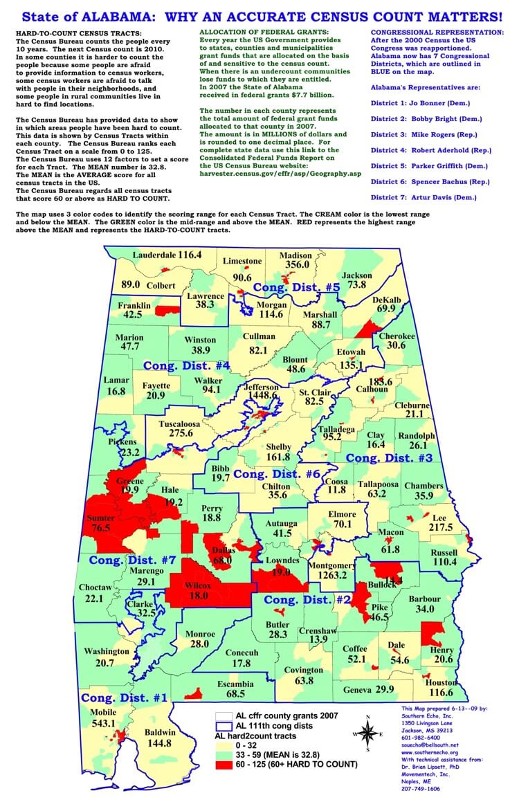 alabama population carte