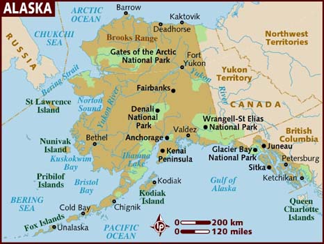 carte du alaska