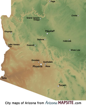 arizona politique carte