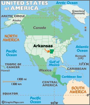 arkansas eua carte