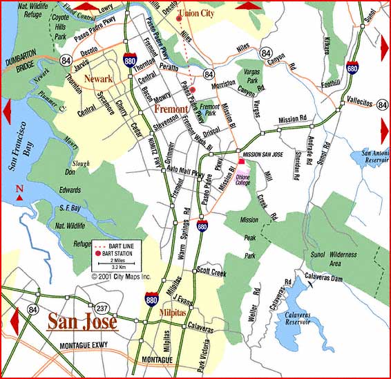 fremont itineraire plan