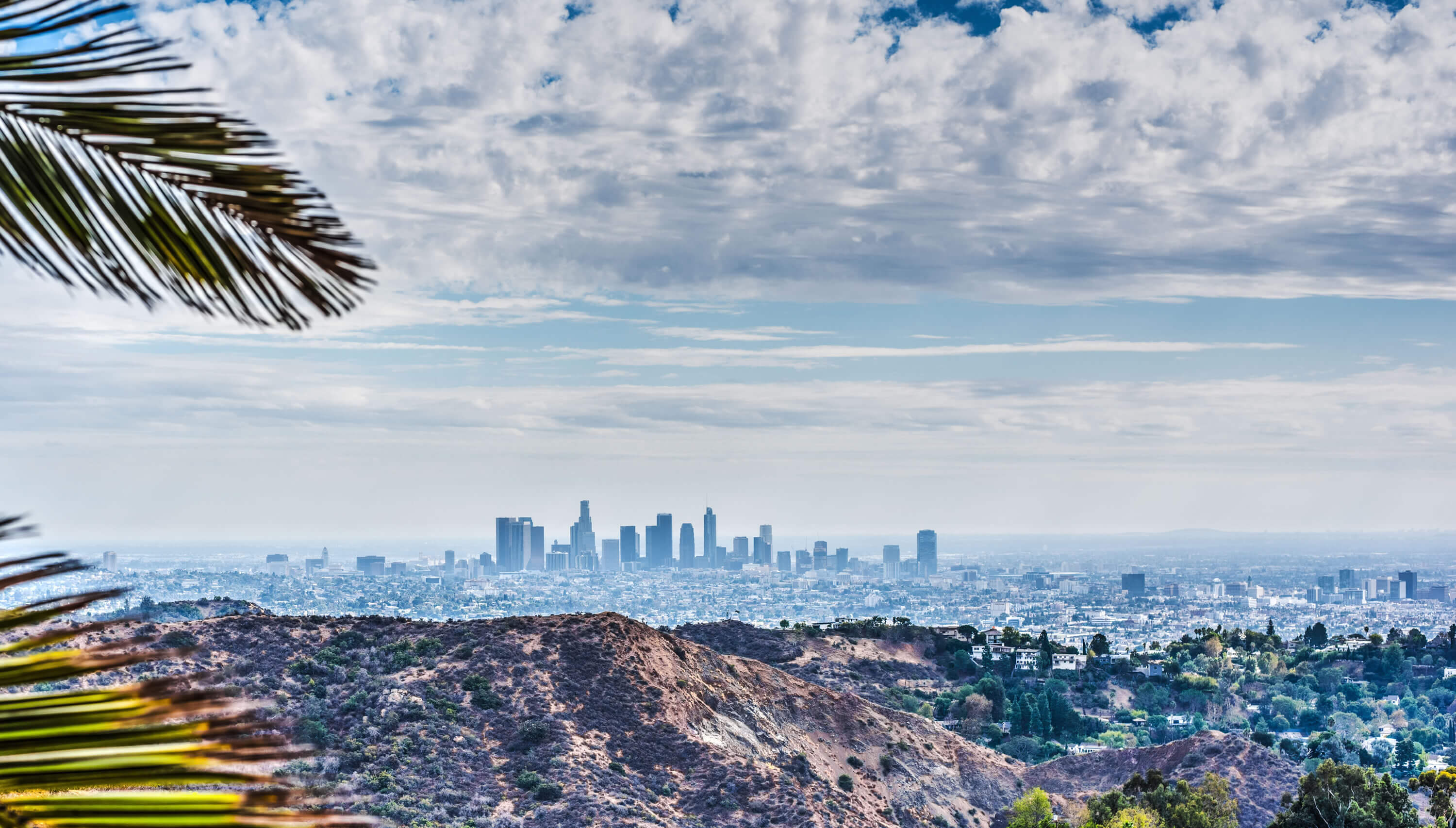 los angeles nuageux ciel californie