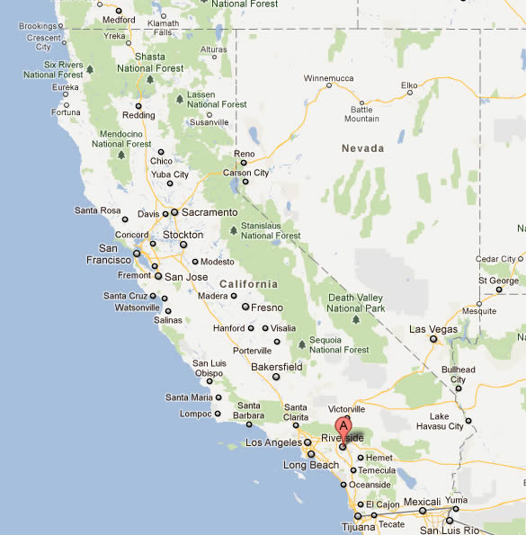 riviereside carte californie