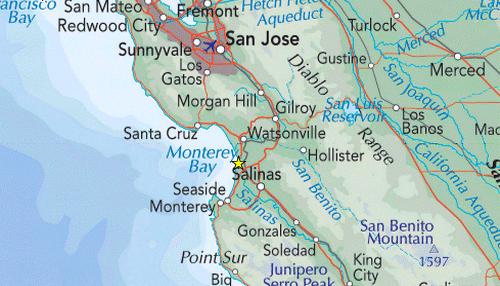 salinas route carte