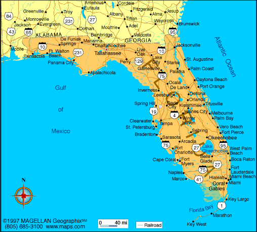 florida coast carte