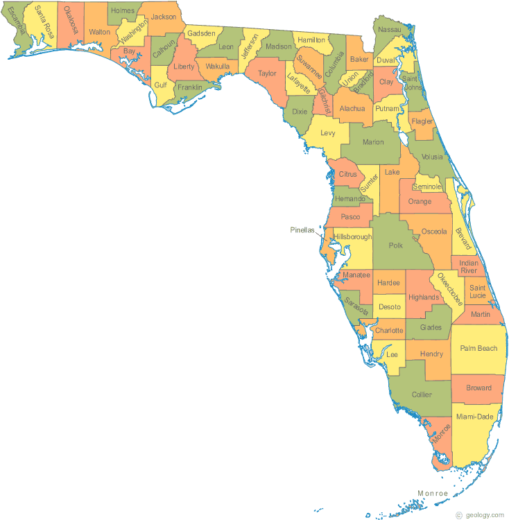 florida comte carte