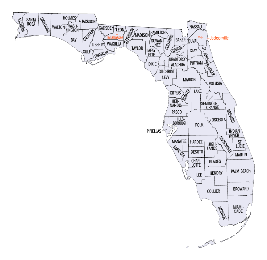 florida comte cartes