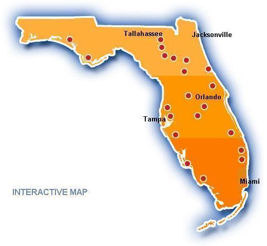 florida temperature carte