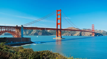 Golden Gate Pont San Francisco California USA