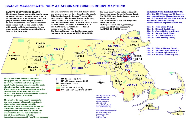 massachusetts etat carte