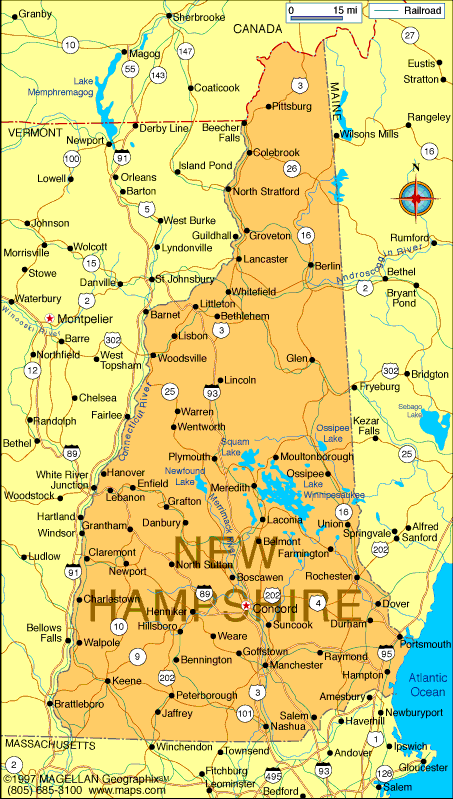 New Hampshire carte