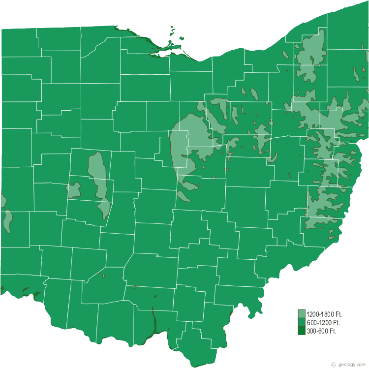 ohio physique carte