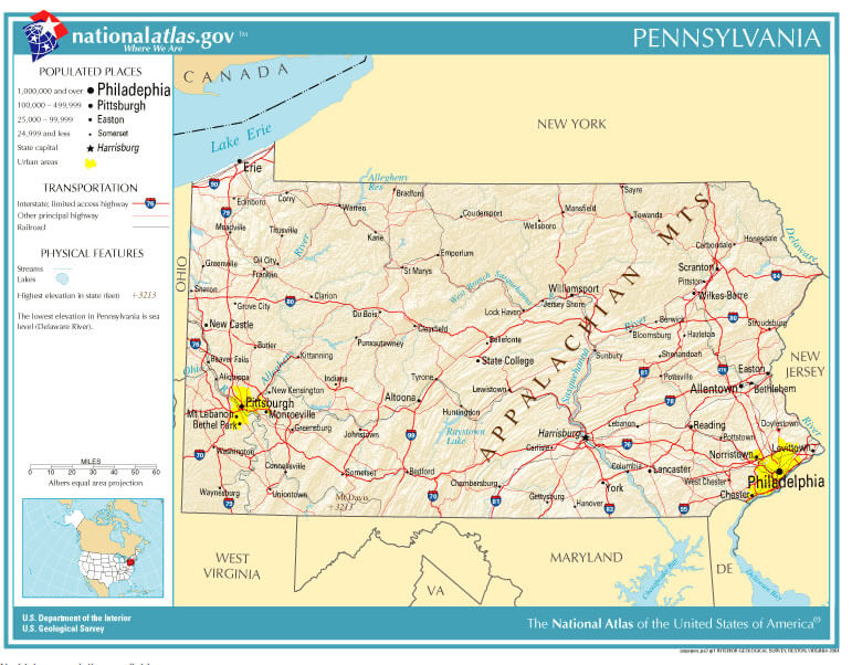 pennsylvania national atlas eua