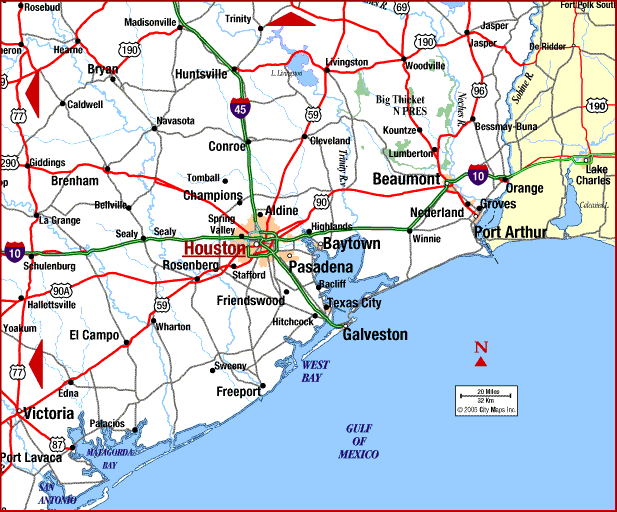 beaumont carte houston texas