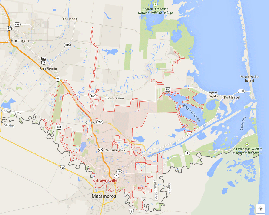 brownsville texas carte eua