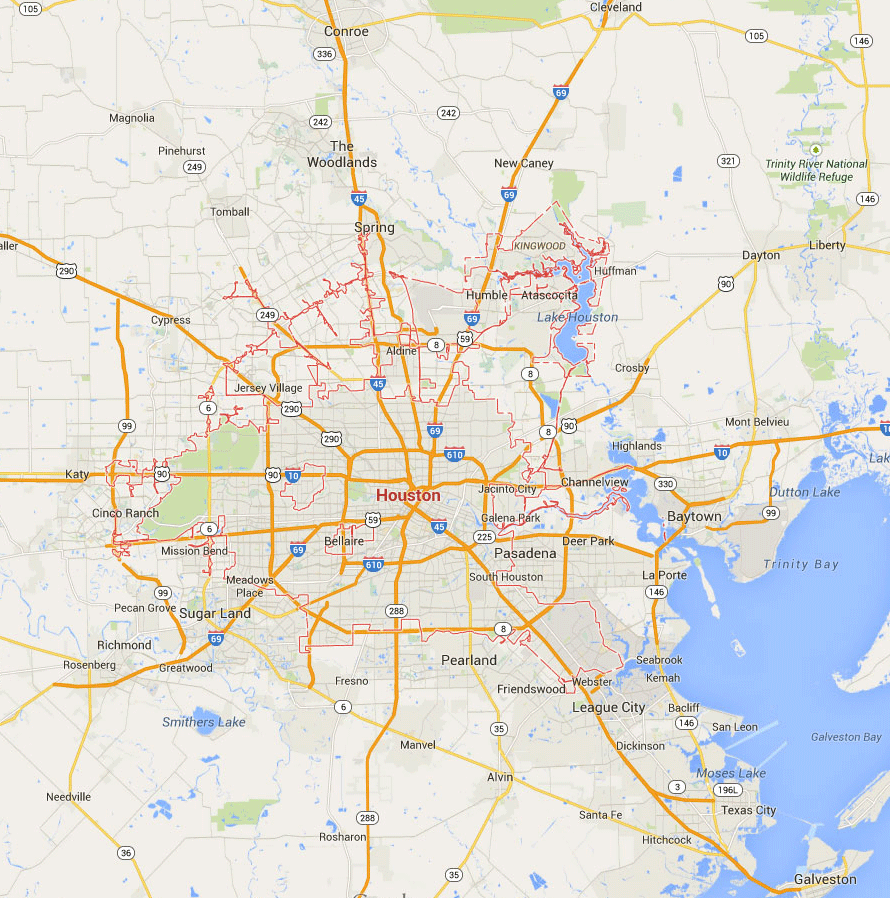 houston texas carte eua