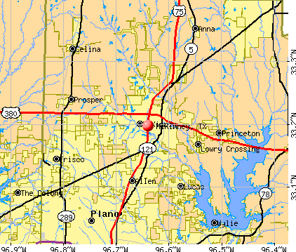 mckinney route carte