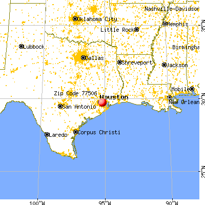 pasadena population carte