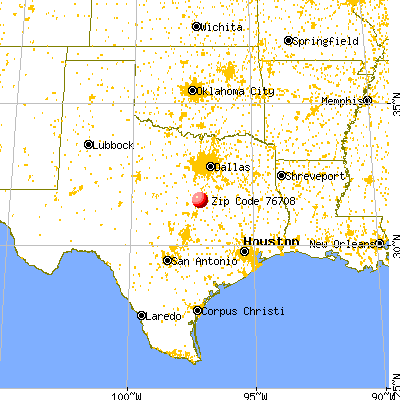 waco population carte