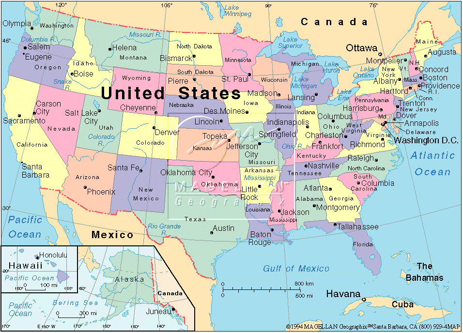 usa carte