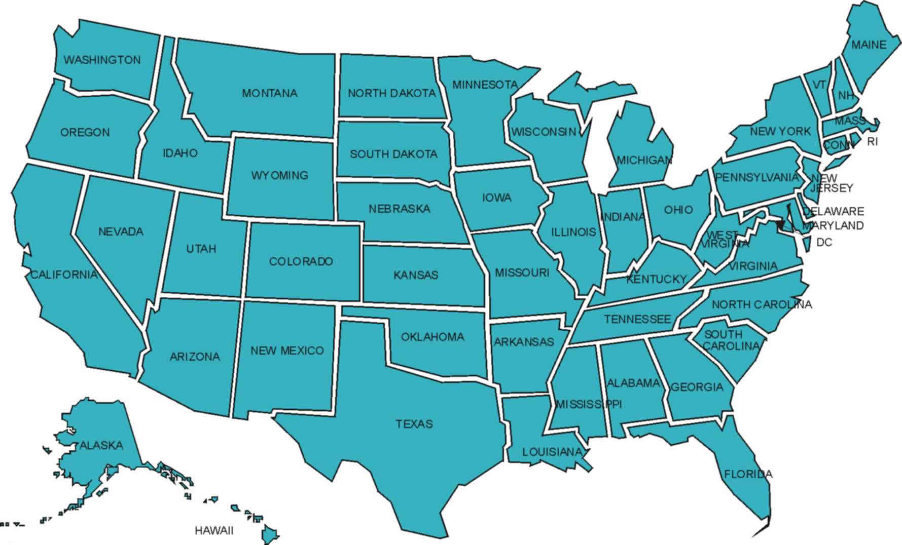 USA Carte