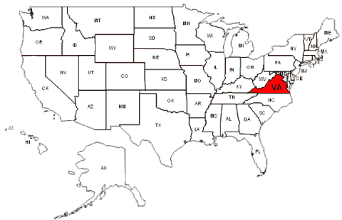 virginia carte usa