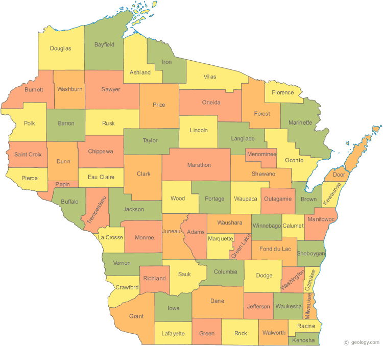 carte de wisconsin