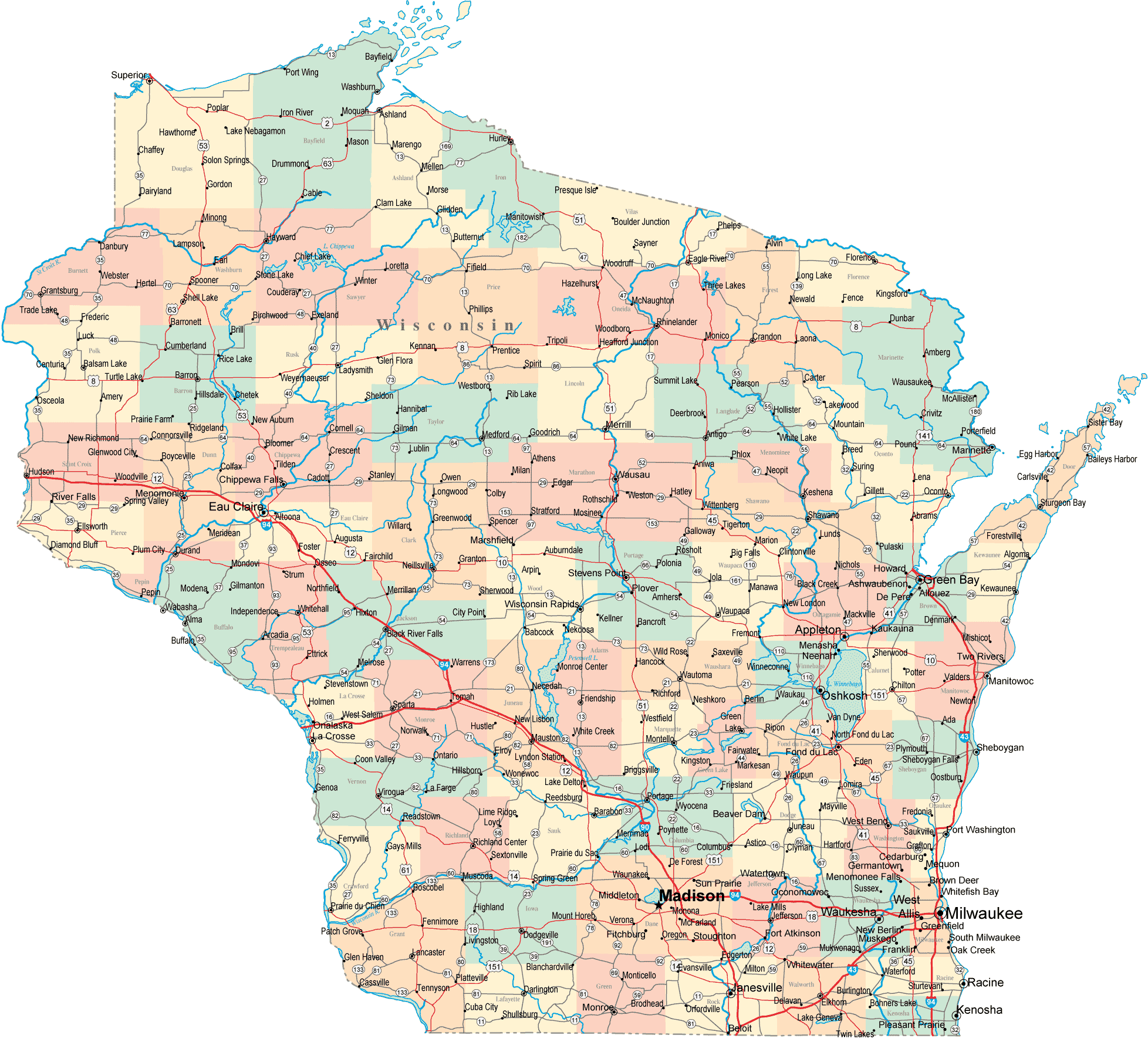 wisconsin carte