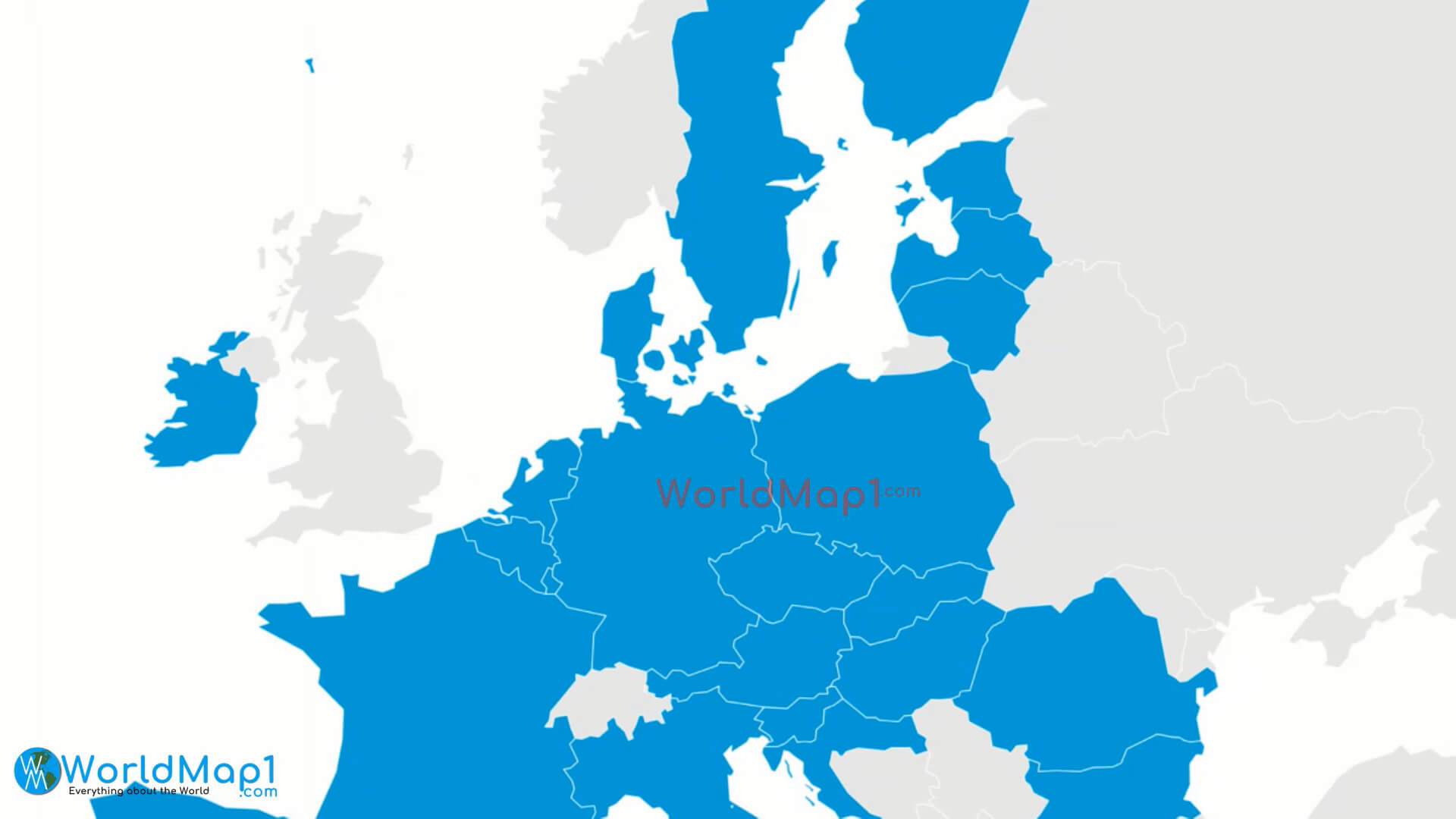 Carte Pays Membres Union Europeenne
