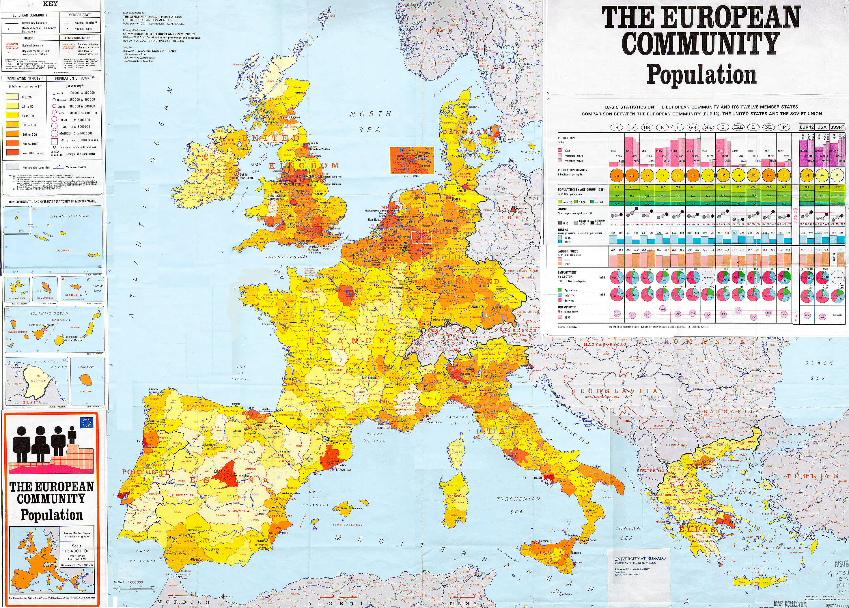 Carte Population Communaute Europeenne
