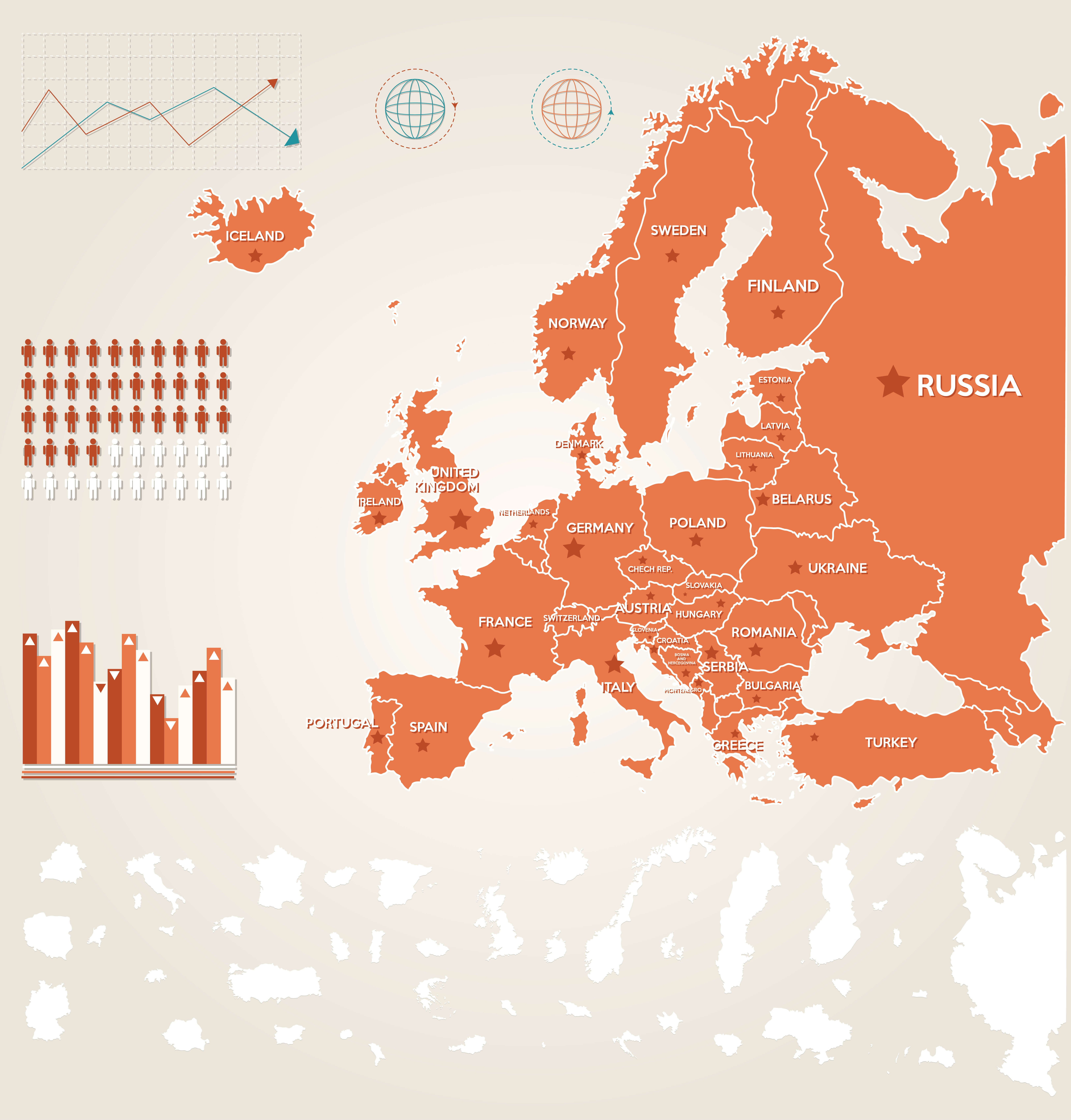 Carte Population Europe Occidentale