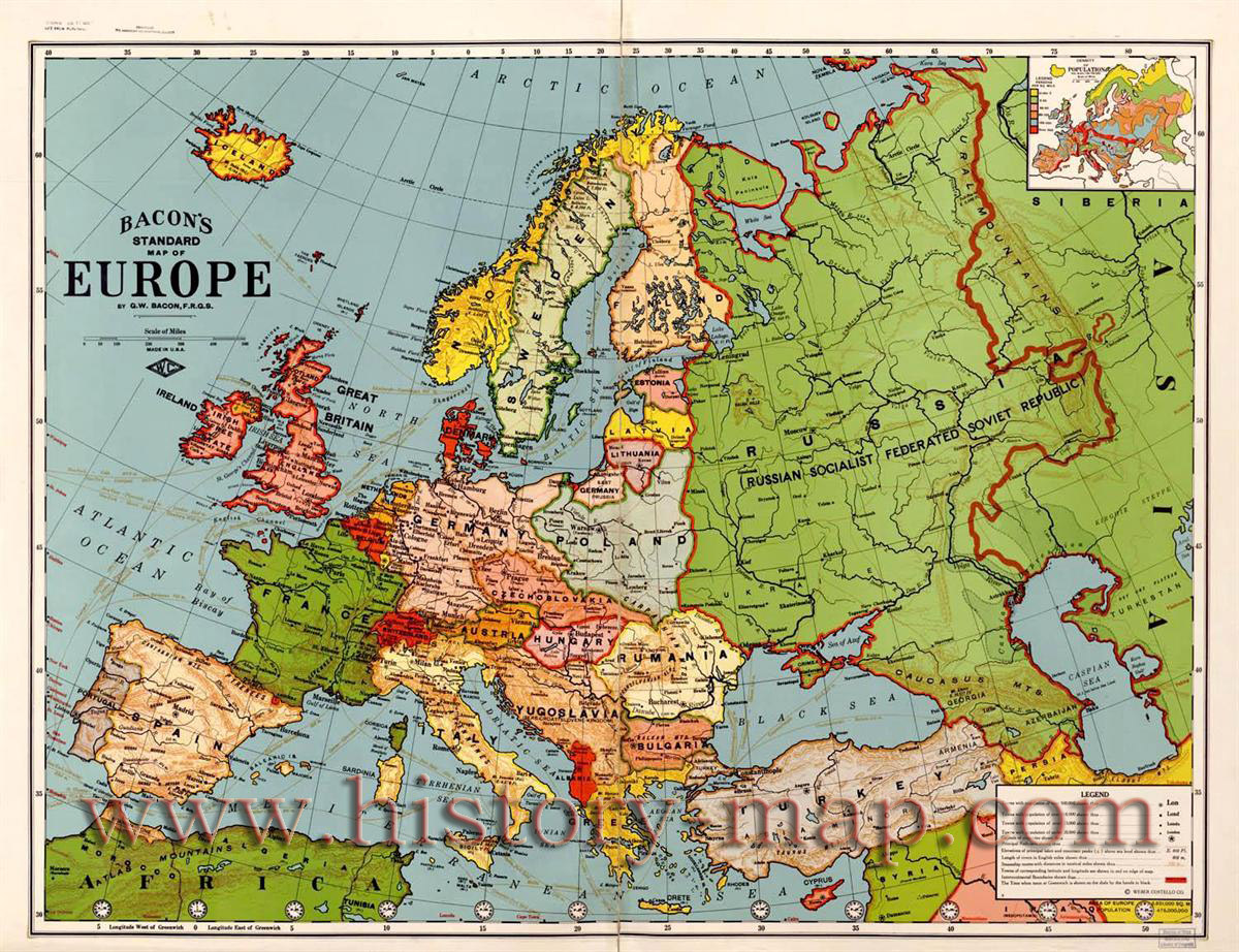 standard europe carte